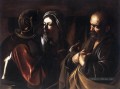 Le déni de St Peter Caravaggio